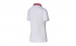 Taycan Collection White/Rose Women's Polo Shirt